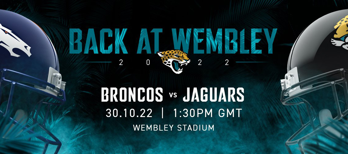 Jaguars set to return to Wembley Stadium to face Broncos in Week 8