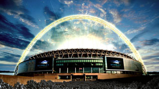 Wembley Goes Gold For The Olympics