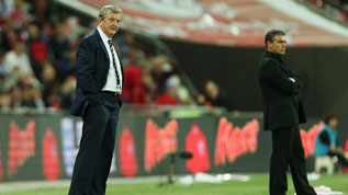 Roy Hodgson at Wembley