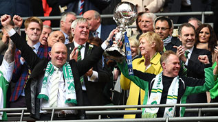 Billy Heath celebrates his team's victory