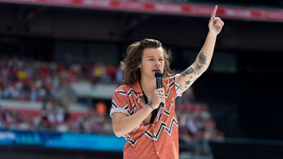 Harry Styles at the Capital Summertime Ball