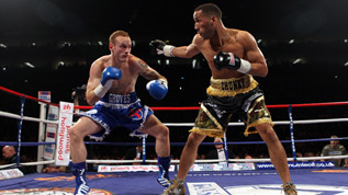 James DeGale fights George Groves in 2011