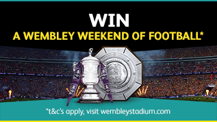 Win a Wembley weekend of football
