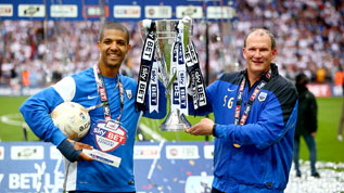 Beckford and Grayson celebrate promotion