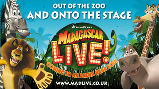 Catch Madagascar Live! at Wembley Arena from March 1 - 3