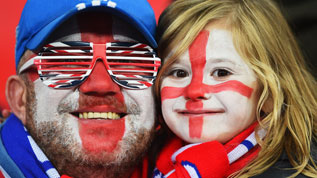 England fans can tweet the Wembley tunnel