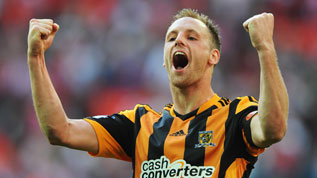 David Meyler celebrates his record breaking goal