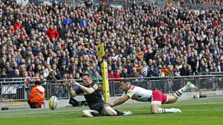 Ashton goes over for Saracens
