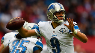Detroit Lions in action at Wembley