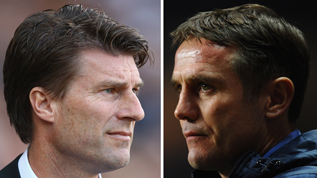 Swansea and Bradford managers Michael Laudrup and Phil Parkinson