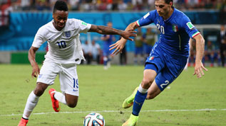 Sterling faces Italy in Brazil
