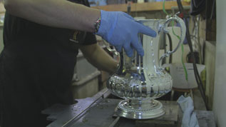The new FA Cup trophy for 2014