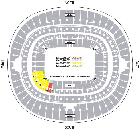 Australia Men Price Map - Away Supporters option 3 - Small