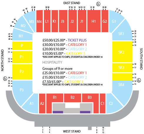 Price Map - England women v Belgium 2023 - Both Lounges - small